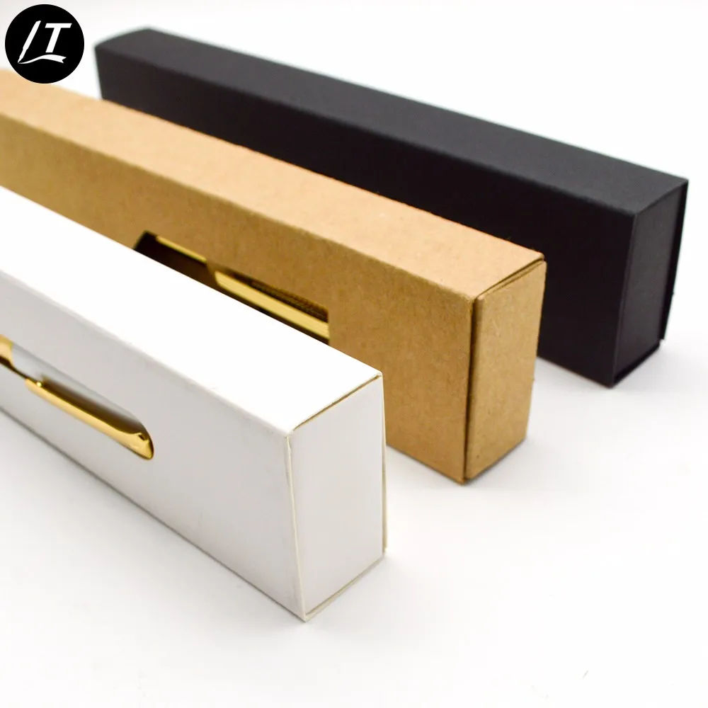 Hard Cardboard Ballpoint Pen Packaging Paper Box Metal Pen Case Display