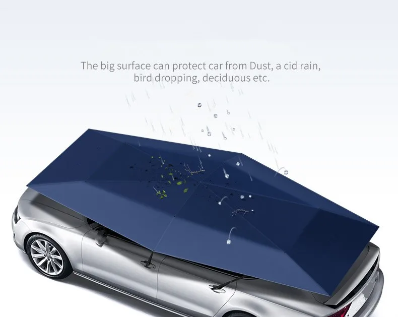 Outdoor Keep Car Cool Hail Protection Suncar Umbrella Automatic Car