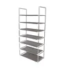 Oanon 10 Tiers Shoe Rack Easy Assembled Non-woven Fabric Shoe Tower Stand Sturdy Shelf Storage Organizer Cabinet shoe rack