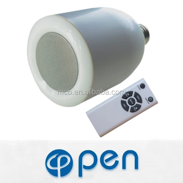 led light bulb with bluetooth speaker