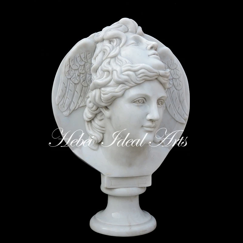 Custom Design White Marble Female Mannequin Head Bust Buy Bust,Female Mannequin Head Bust