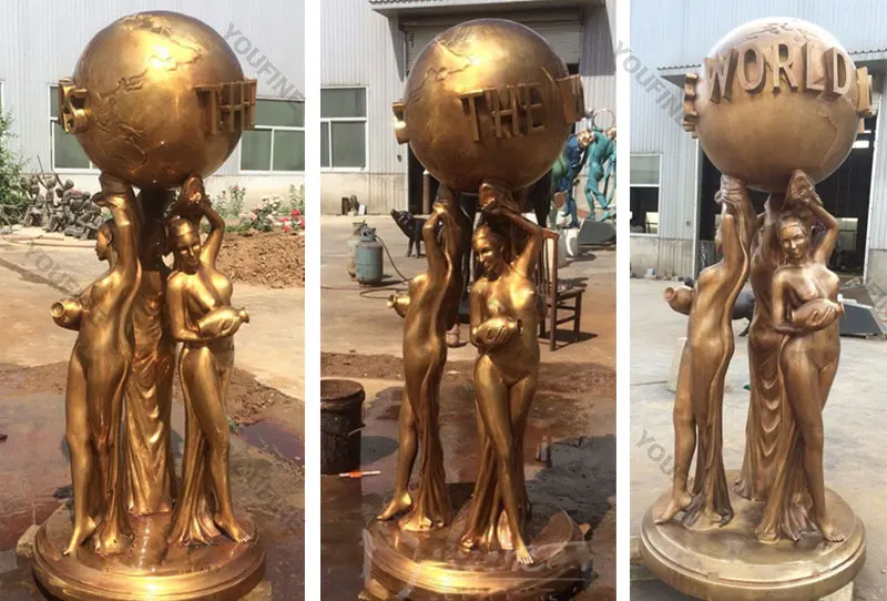 Full Size The World Is Yours Statue For Sale Buy The World Is Yours