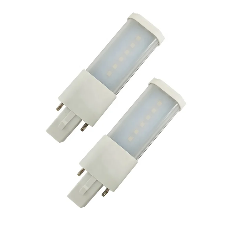 
LED 3W G23 300-350LM Dimmable Horizontal Recessed PL-S 7W Replacement LED Light 180 Beam Angle LED PL Retrofit Lamp 