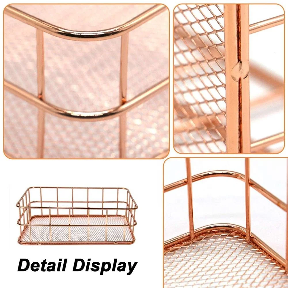 rose gold basket