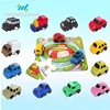 Variety patterns little car child wind up plastic toy from China