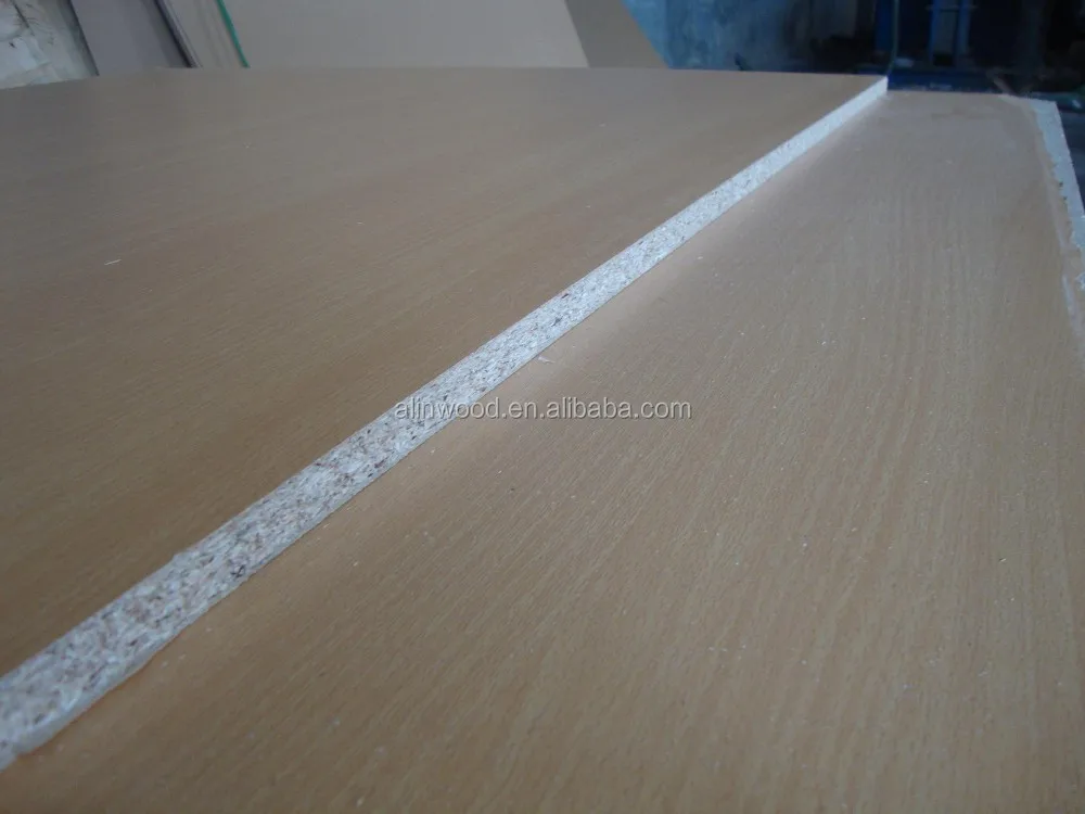 Melamine Particleboard Price / Plain Raw Particle Board / Melamine