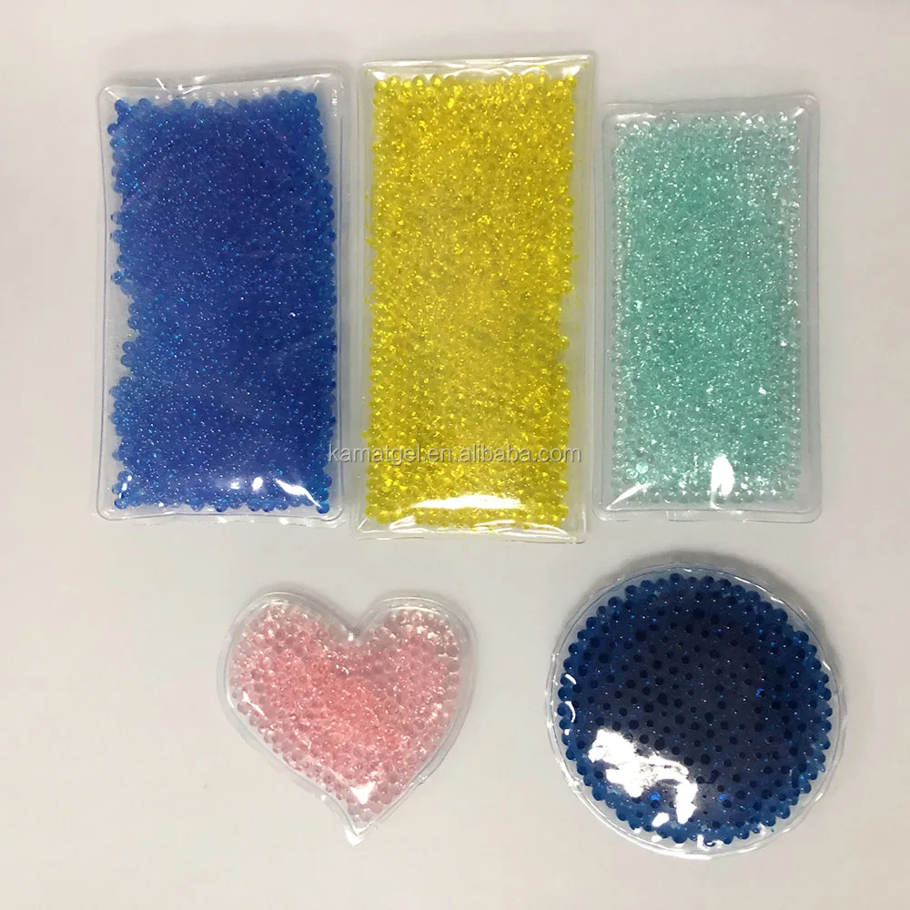 Reusable Ice Gel Beads Cold Packs Ecofriendly Food Grade Gel Beads