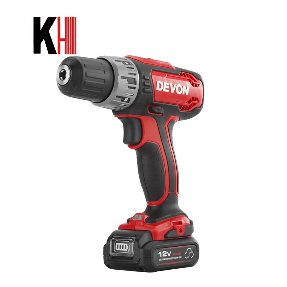 Original Devon 12v Lithium Charge Electric Drill Manual Electric Drill