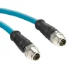 phoenix compatible m12 x coded cable CAT6 cable 8pin