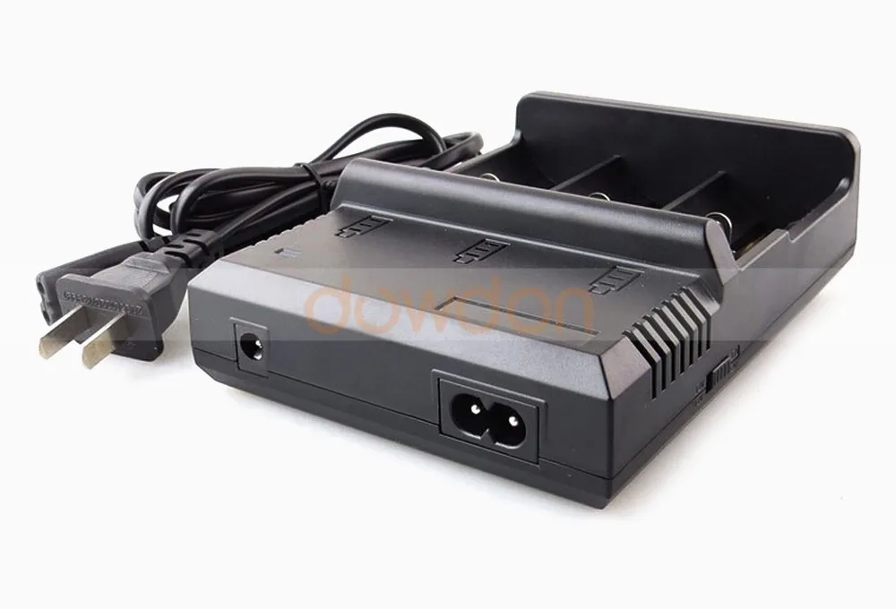 2 3 Aa Rechargeable Charger 3 Slot 18650 26650 Liion Battery Charger