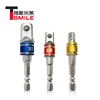 TSMILE Impact Power Extension Bit Set 1/4" 3/8" 1/2" Cr-V Power Hand Tools Adapters to Use with Socket Joint Set
