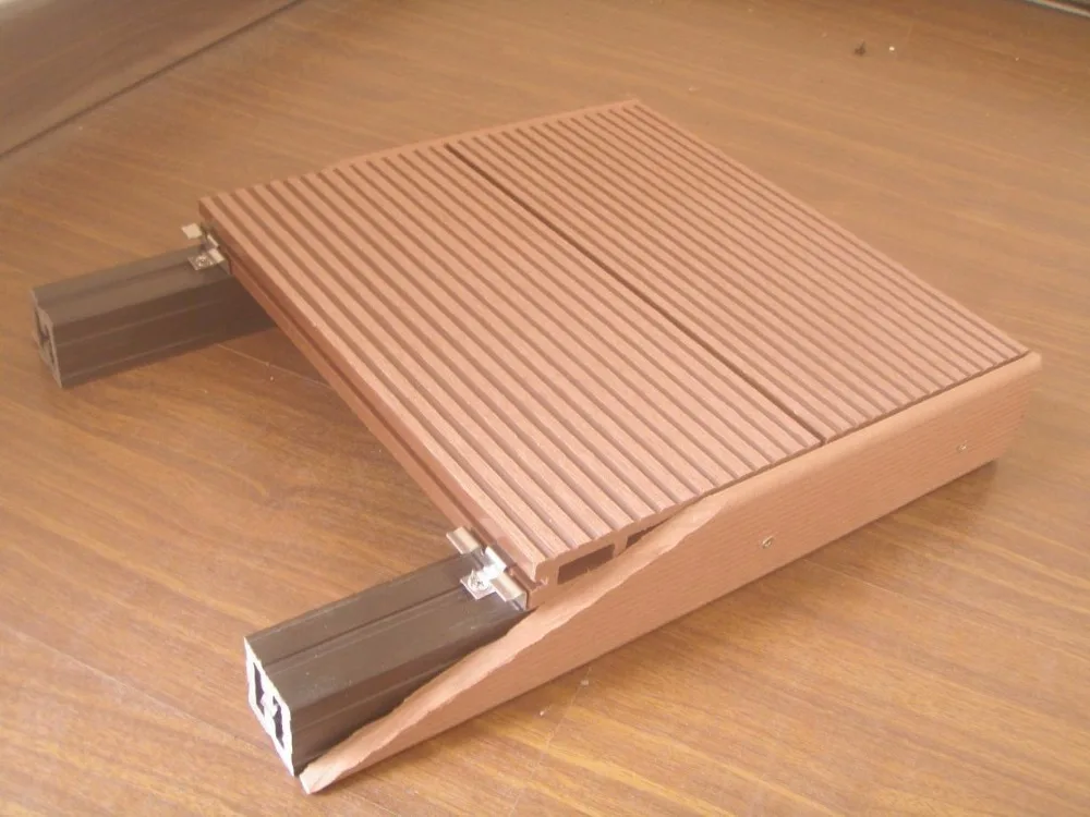 Anti-uv wpc decking wooden floor cheap outdoor flooring composite decking prices