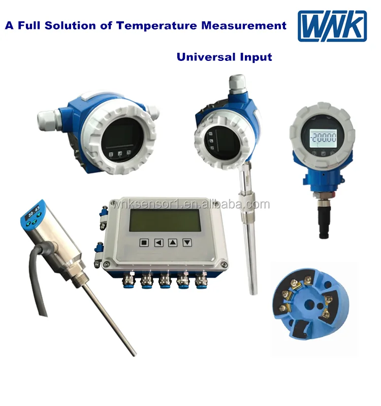 Smart Rtd Pt100 Pt1000 Temperature Transmitter With Lcd Indicator - Buy ...