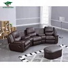 High Quality Modern Designed Italian Living Room Sofa Set, Power Recliner Couch Round Sofa