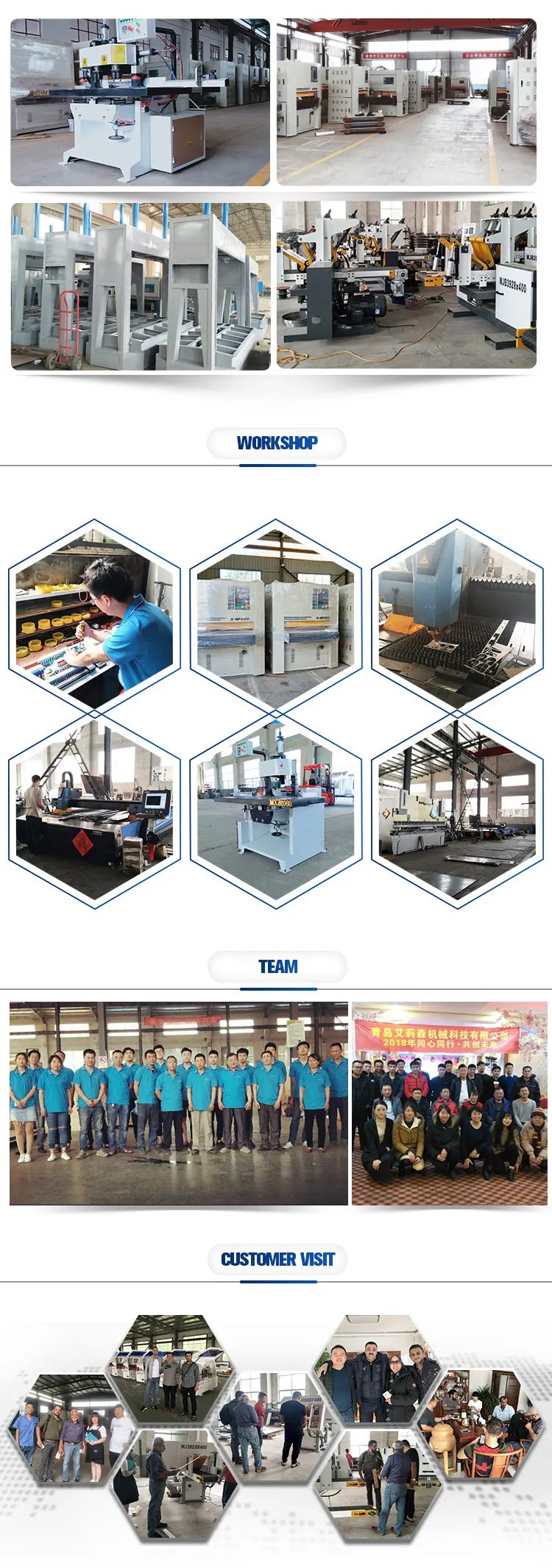 Double heads lock hole making machine