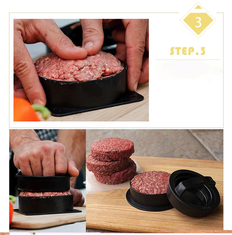 adjustable burger press