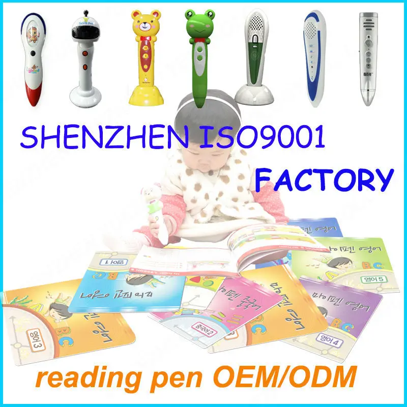 Preschool Kids English Talking Pen for School Cheap Audio Pen With Sound Books for Blind details