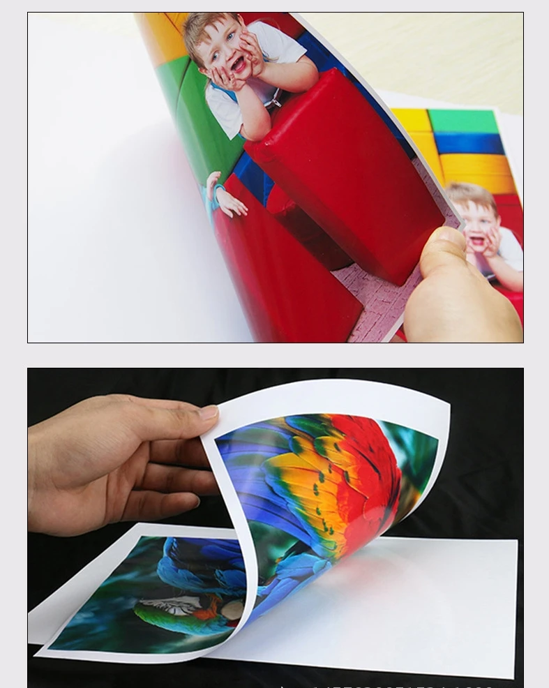 High Glossy Inkjet Photo Paper luster ,210G,4X6 5X7 Inch,not double sided,100 sheets