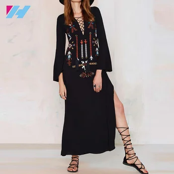 vestido hippie longo