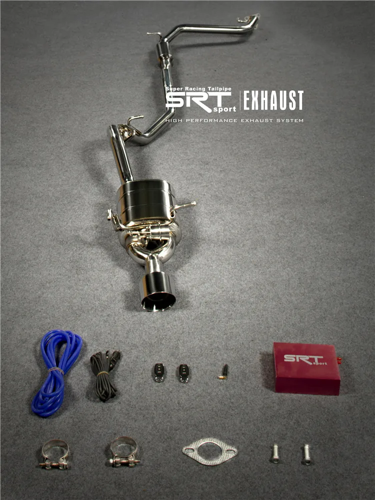 Auto Exhaust System For Honda Fit Jazz Gk5 304 Steel Exhaust Catback