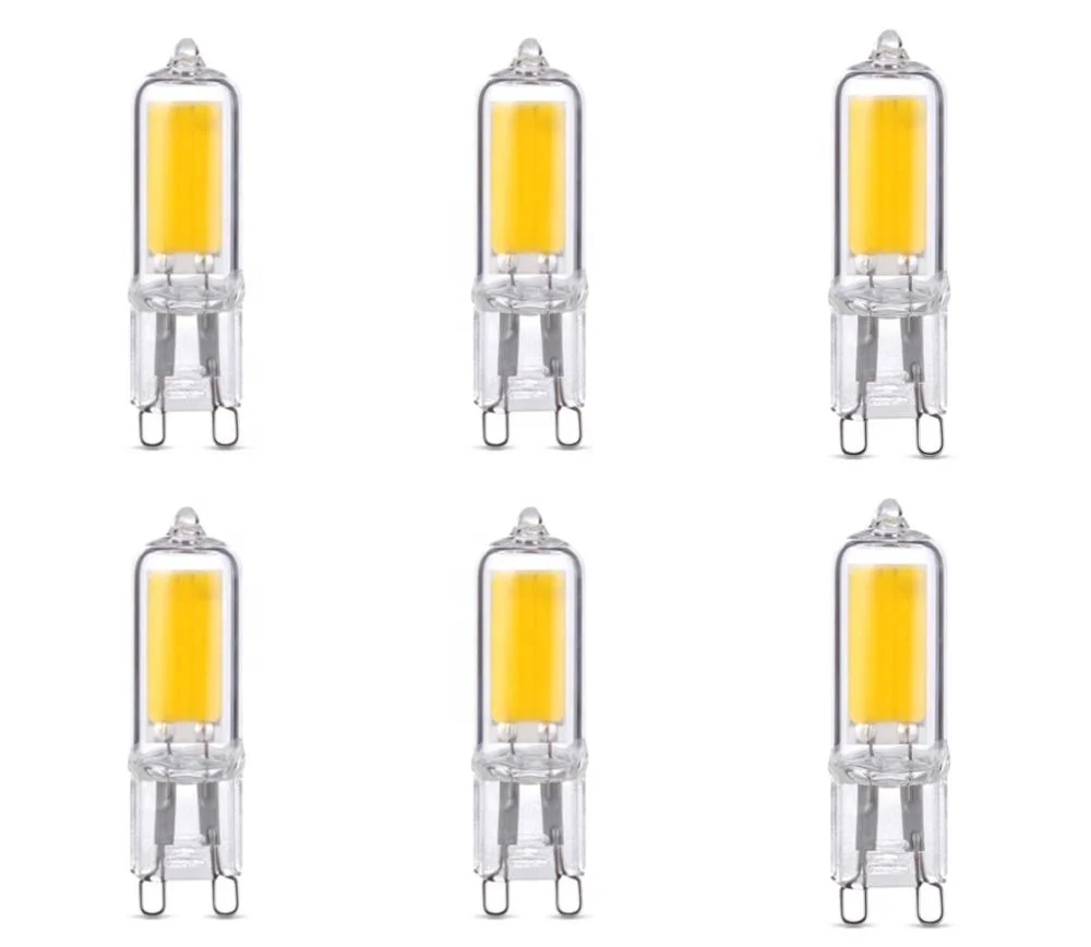 2W G9 LED - Capsule Shape 3000K 20W Halogen Bulb Replacement