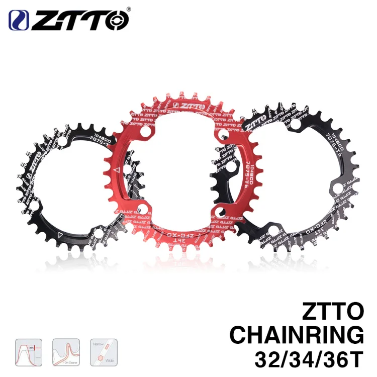 セール 海外 ZTTO Single Efficient & Durable - Crank Chainwheel Bike Speed ピンズ・ピンバッジ・缶バッジ