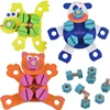 Custom Diy Animal Nut Assemble Gift Screw Toy Assembly Model 3D Animal Puzzle