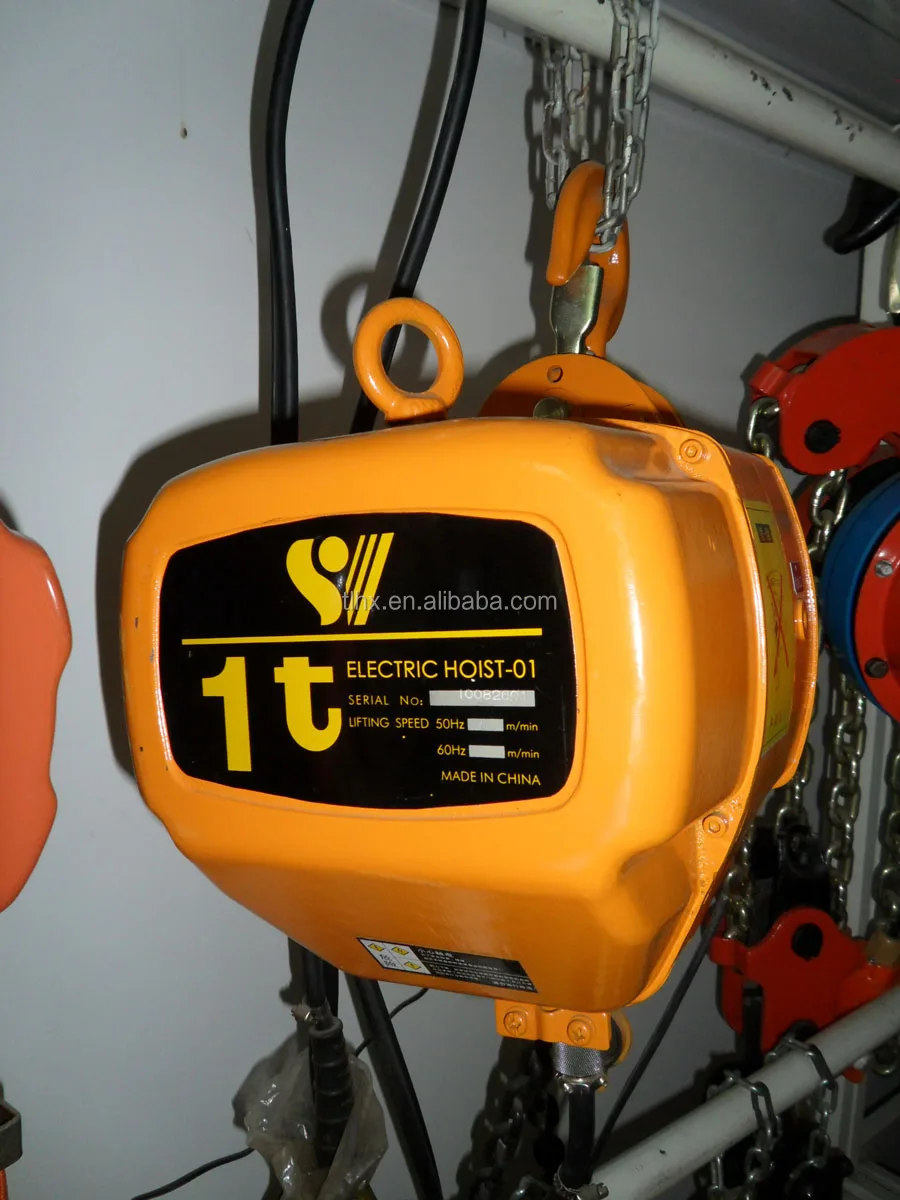 500kg variable speed chain electric hoist motor hoist