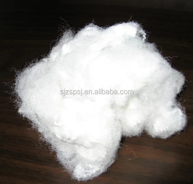 100 Polyester Staple Fiber 2.5d 3d 4d 7d 15d Hollow Conjugated Semi