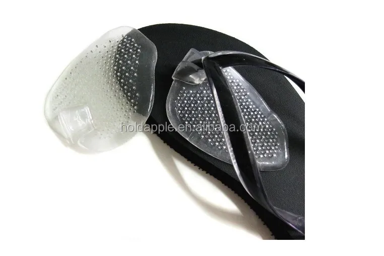 Soft Silicone Self Adhesive Thong Sandals Flip Flop Gel Inserts Forefoot Insoles Cushion Pads