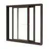 Thermal break grilles design aluminum window with simple iron grille design