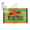 High quality fiesta professional cartoon pattern custom size flying countries flag big