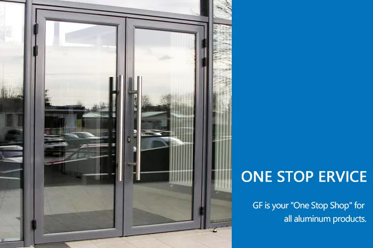 commercial modern shop storefront interior swing glass doors aluminum front entry doors fiberglass exterior large glass doors