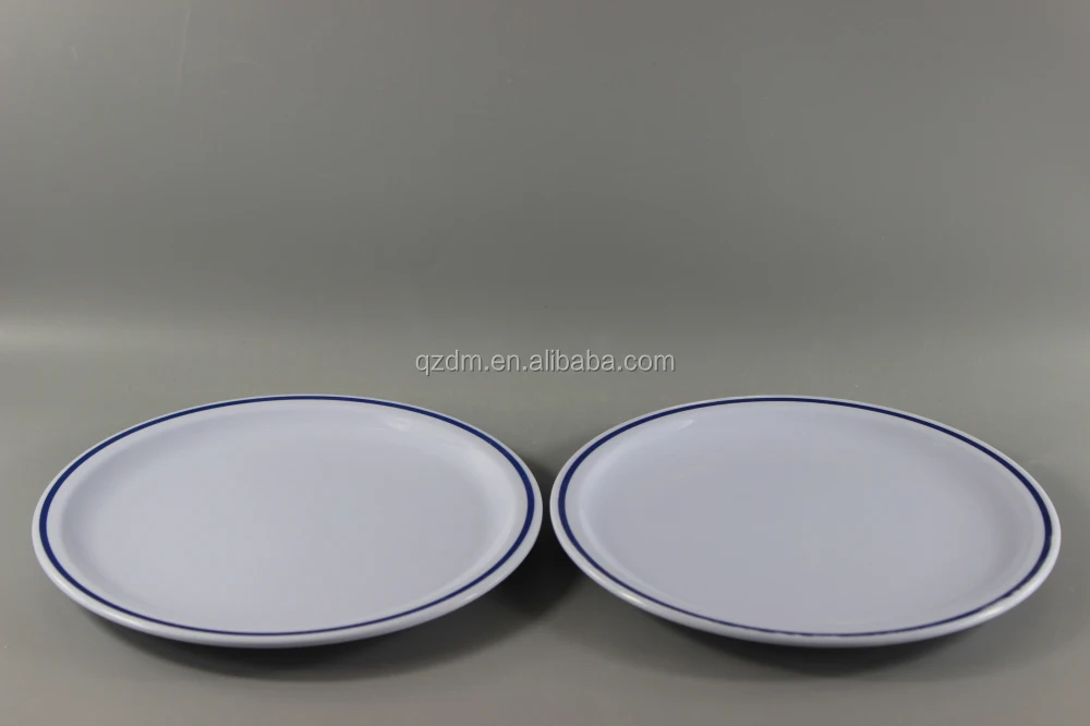 8inch/9inch Melamine Round Plates,Simple Design Melamine Modern Dinnerware