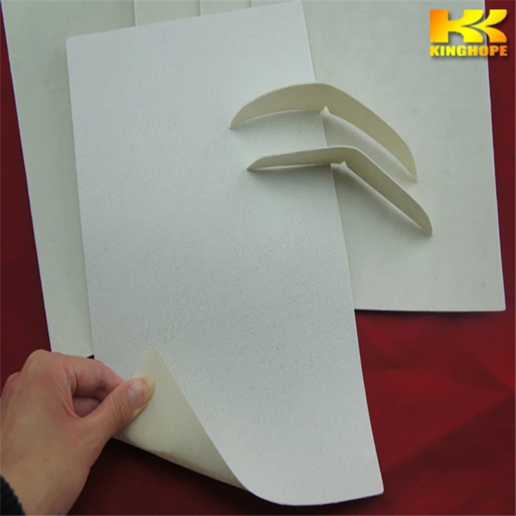 nonwoven toe puff chemical sheet with glue on one side celastics09