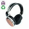 Three Colors Hands-free Calls Wooden Wireless Earphones Bulk Shenzhen Custom Logo Headphones
