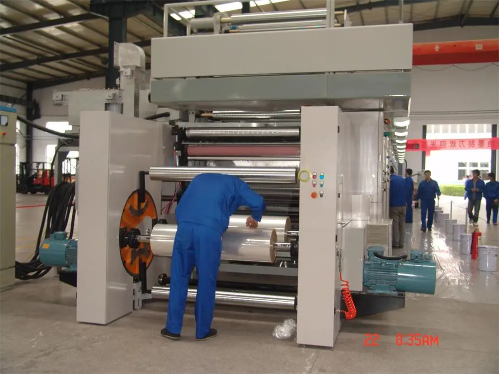 bopp opp cpp pe pvc film for flexible package slitting machine cutting machine