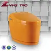 New design Eco friend sanitary ware one piece intelligent twater wc automatic intelligent toilet orange