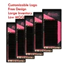 Bulk lash extension individual siberian mink eyelash extension professionalwith eyelash extension private label