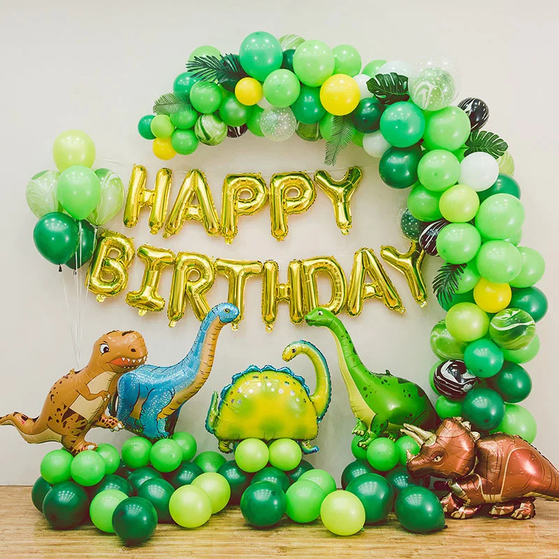 Wholesale New Jungle Party Decorations Dinosaur Balloon Arch Balloon Arch Kit For Birthday Party Supplies