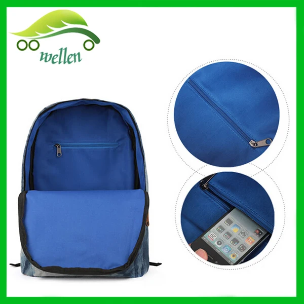 jeans school bag