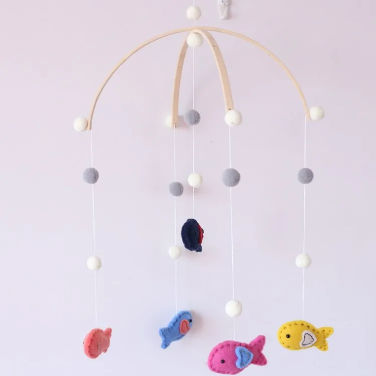 Custom Your Design Fish Felt Baby Crib Mobile Nursery Baby Mobile