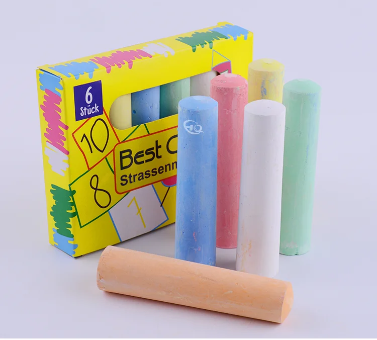 Download 6pcs School Chalk Jumbo Chalk Dustless Color Chalk - Buy Chalk,School Chalk,Jumbo Chalk Product ...