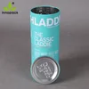 cylinder/ metal tin can with stackable empty tin ,biscuit tin