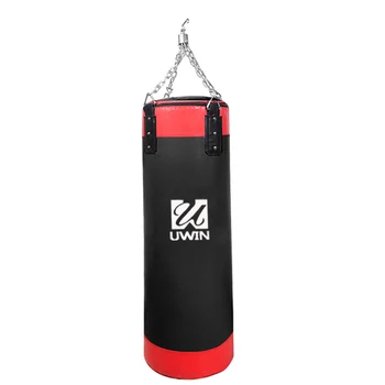 Uwin High Quality Pu Free Standing Boxing Bag Sandbag Punching Bags New Arrival Taekwondo Heavy