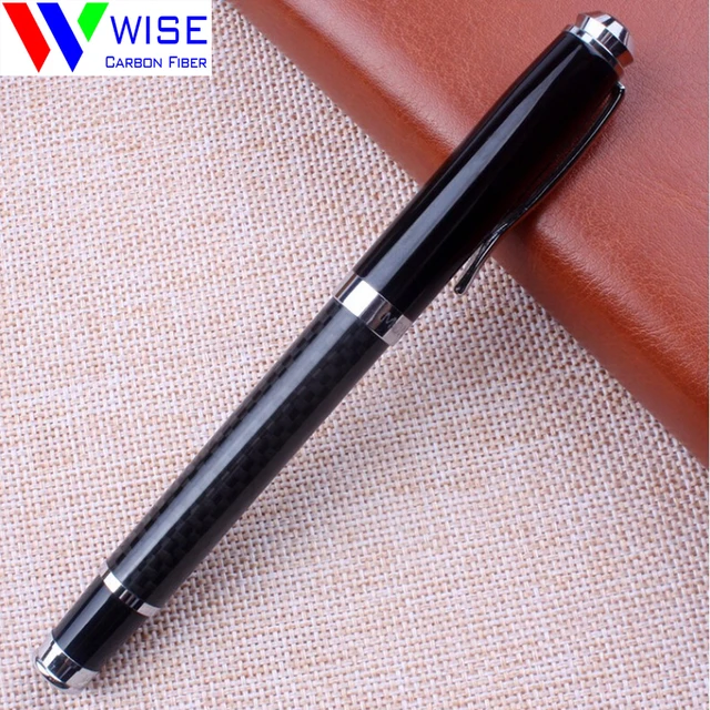 hot sale luxury metal gift carbon fiber pen for business man