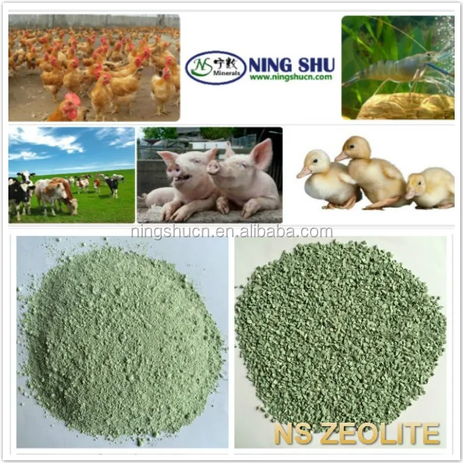 Animal Feed Natural Zeolite For Fodder Animal Breeding(swine,Ruminant