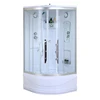 China cheap Frame Tempered Glass Sector Sliding door Shower cabin
