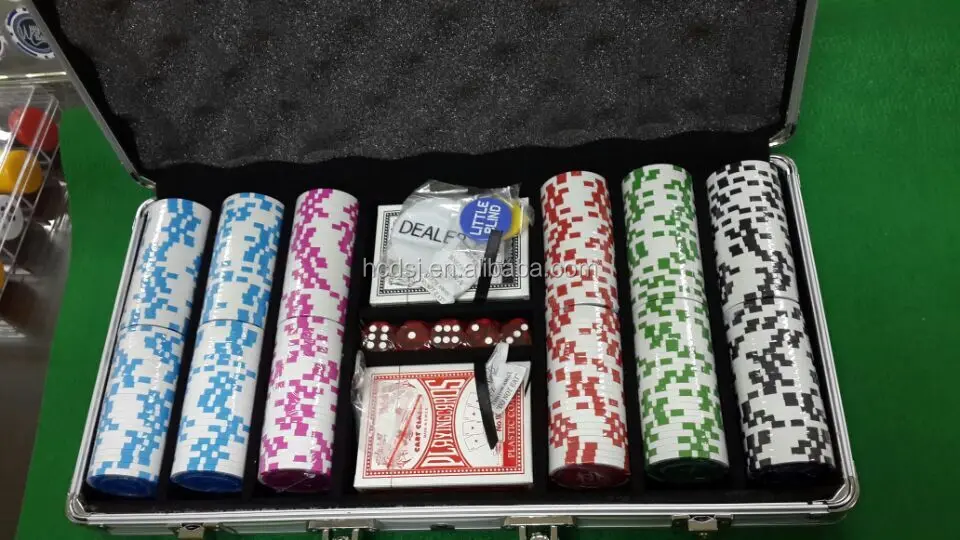 poker chip set 5