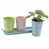 Baby Shower Party And Wedding Party Tableware Holder/Flower Pot/Garden Herb Pot